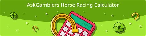 horse racing calculator|horse betting calculator simple calculator.